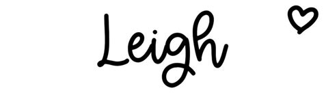 leigh  meaning origin variations