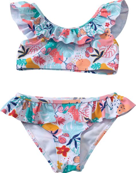 PUSBLU Kinder Bikini Gr 122 128 Bunt Von Dm Ansehen
