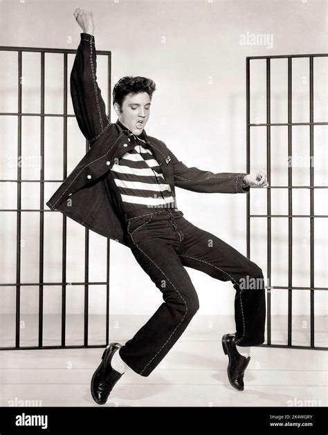 elvis presley  jailhouse rock mgm  publicity  stock