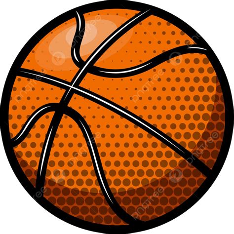 Basketballballillustration Lokalisiert Auf Weißem Hintergrund Farbe Hintergrund Textur Png