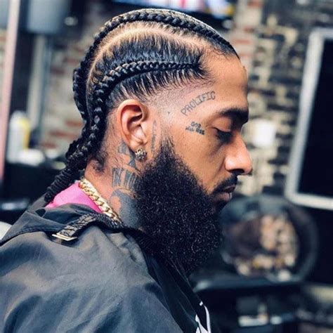 35 Popular Cornrow Braids Hairstyles For Men in 2024 | Mens braids ...