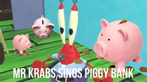 Ai Mr Krabs Sings Piggy Bank 50 Cent Youtube