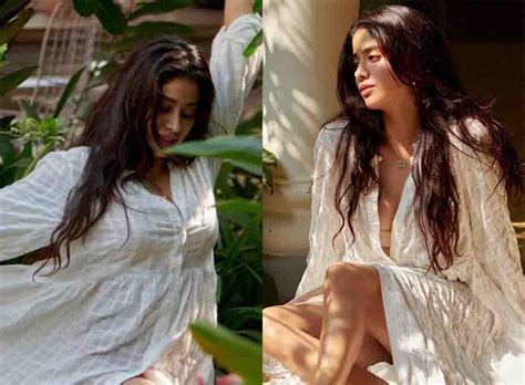 Jhanvi Kapoor Hot In White Shirt Filmy19