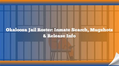 Okaloosa Jail Inmate Search Complete Guide To Locate Inmates Online