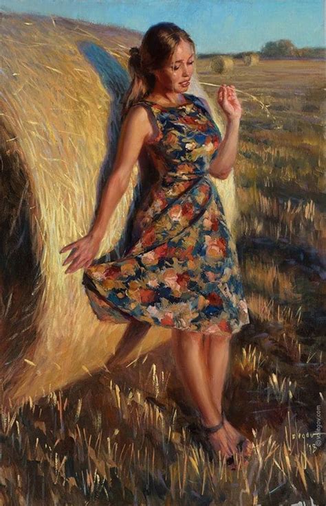 Vladimir Volegov Elegant Paintings Of Women Romantic Realism