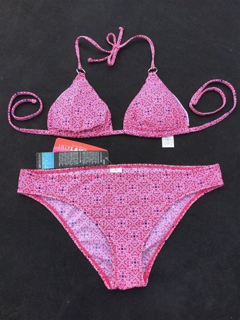 Maillot De Bain Bikini Haut Bas Rose Pink Neuf Neu Und Originalverpackt In Agiez F R