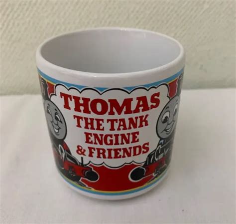 THOMAS THE TANK Engine Friends Mug 1990 Vintage Britt Allcroft