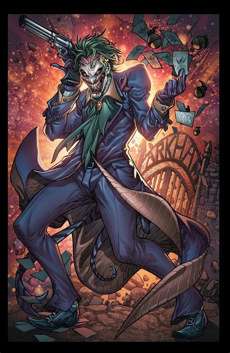 The Joker Colors Juan Fernandez Lines Paolo Pantalena Joker Dc