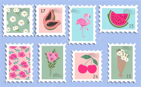 printable postage stamps  printable