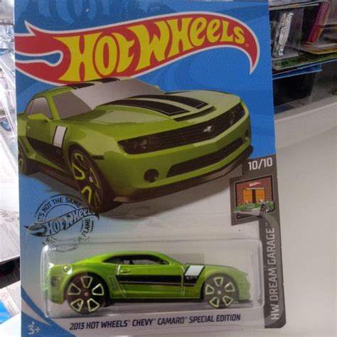 Hot Wheels Camaro Special Edition T Hunt Shopee Brasil