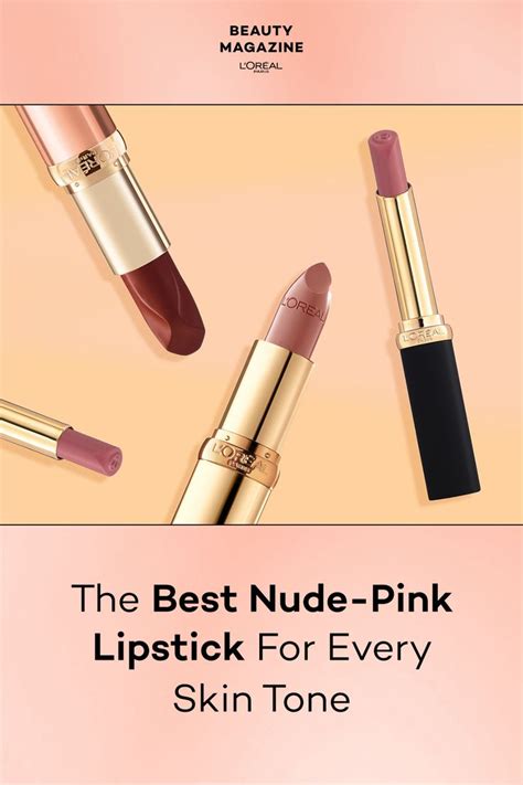 Nude Pink Lipsticks to Try LOréal Paris