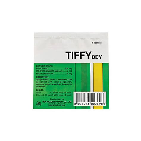 Парацетамол tiiffy, 4 таб / Health Product Paracetamol Tiffy dey 4 tab ...