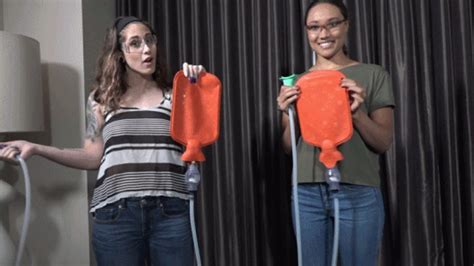 Akira And Ambriel Blow Chinese Hot Water Bottles MP P The