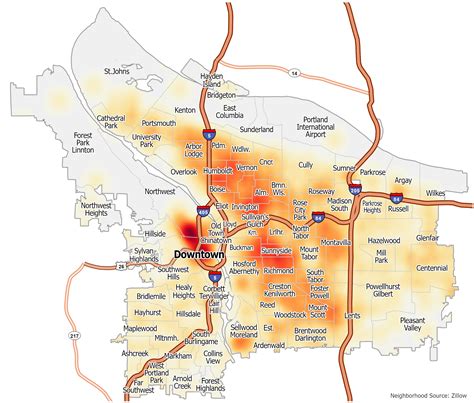 Portland Crime Map - GIS Geography