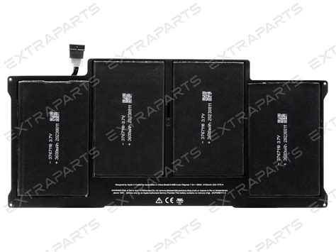 Аккумулятор для A1466 Apple MacBook Air 13" 2012г - купить в ExtraParts.ru