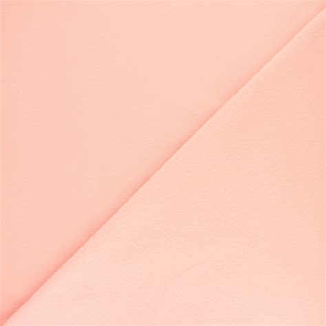 Tissu Sweat Molletonné Uni Rose Clair Mpm