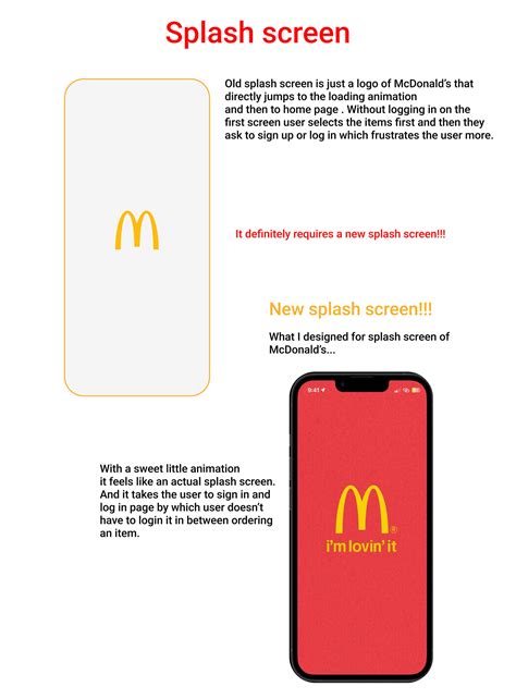 Mcdonalds App Redesign On Behance