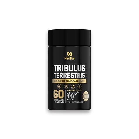 Tribulus Terrestris 60 Cápsulas Libido Desejo Sexual Energia Dispo