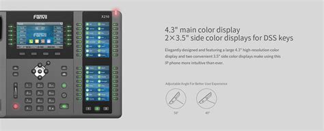 Fanvil X210 Dark Grey IP Phone Set Price in Bangladesh|RYANS