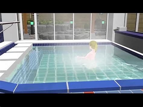 Anime Woman Took A Bath In A Japanese Public Bathsento Xvideos