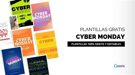 Colección de Plantillas de Cyber Monday Gratis para Descargar