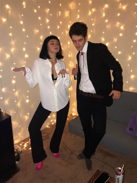 Halloween Costume Mia And Vincent Pulp Fiction Costume Halloween