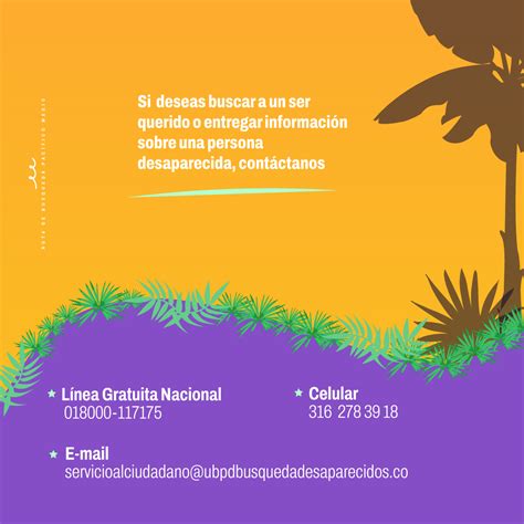 Unidad De B Squeda De Personas Desaparecidas On Twitter