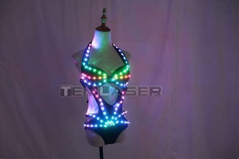 Full Color Pixel Led Lights Jacket Coat Jazz Bar Ds New Sexy Suit Dj Bikini Nightclub Gogo Lead