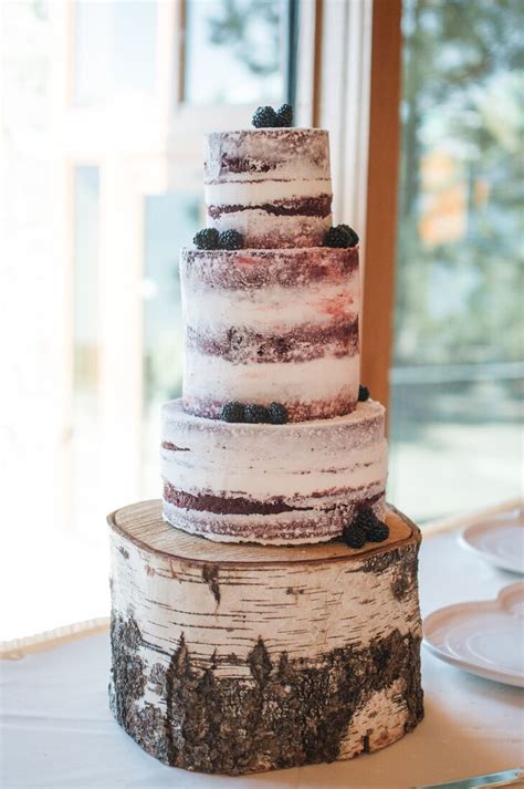 Diy Red Velvet Naked Wedding Cake
