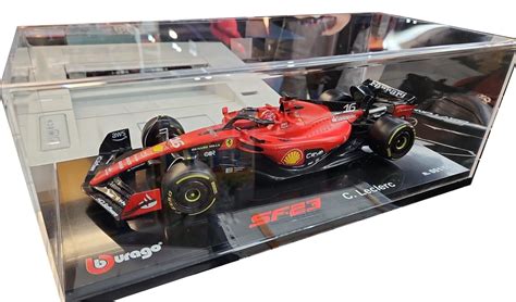 Modellino F1 Bburago 1 18 Ferrari SF 23 2023 Con Vetrina 16 C Leclerc