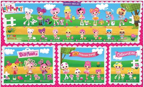 2021 Lalaloopsy 10th Anniversary Checklist Poster Lalaloopsy Fan Club