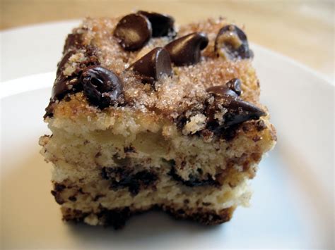 Cinnamon Chocolate Chip Sour Cream Cake Recipe Mostly Foodstuffs
