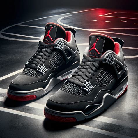 Air Jordan 4 Retro Bred Reimagined A Sneaker Revolution