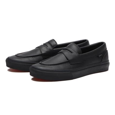 VANS UNCHAIN COLLECTION VANS ヴァンズ LOAFER ローファー V196CF BLACK BLACK