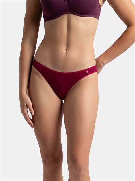 Buy Jockey Super Combed Cotton StayFresh Low Waist Bikini SS02 Briefs For Women 17056602 Myntra