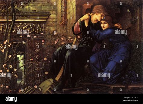 Love Among The Ruins Burne Jones Sir Edward Coley 1894 Stock Photo