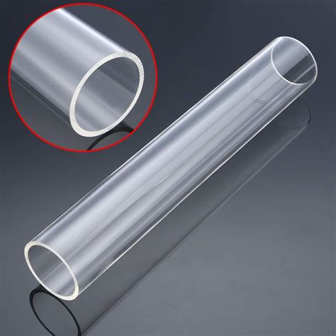 Pcs Transparent Acrylic Plexiglass Lucite Tube Mm Od Mm Id