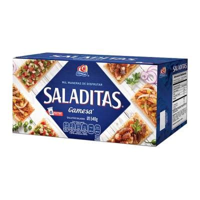 Galletas Gamesa Saladitas 45 Paketines Walmart