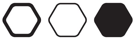 How To Create Rounded Corner Hexagon Shape In Powerpo