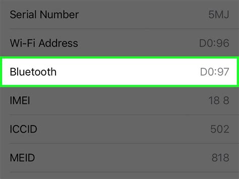 How to Check Your iPhone's Bluetooth Address: 4 Steps