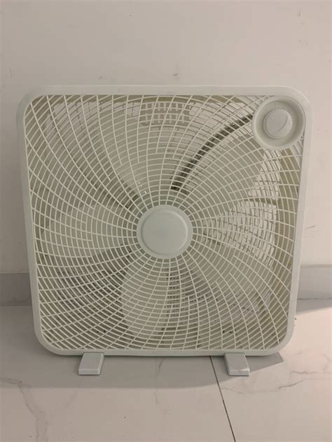 20inch Full White Box Fan Floor Fan Usa Box Fan Square Fan Electric Fan