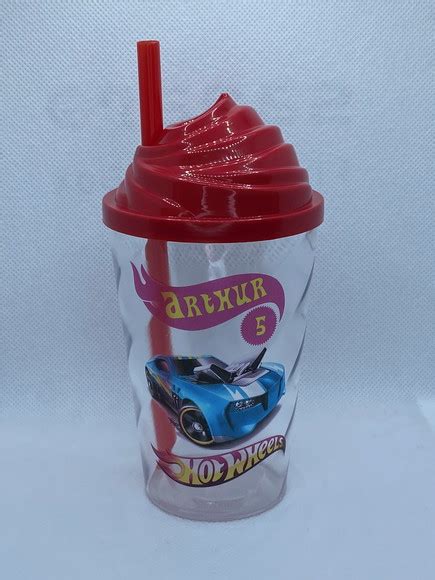 Copo Chantilly Twister 300ml Personalizado Hot Wheels Elo7