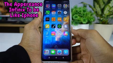 How To Change The Appearance Of Infinix To Be Like Iphone On Infinix Note 30 Hot 30 Other