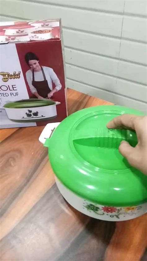 Green And Pinnk Plastic Hot Pot For Food Capacity Litr At Rs Piece In New Delhi