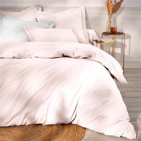 Drap Plat Percale De Coton X Cm Cali Rose Poudr Linge De