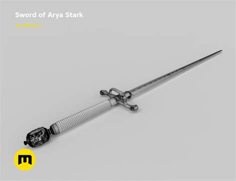 Needle – Arya Stark’s Sword – 3Demon - 3D print models download