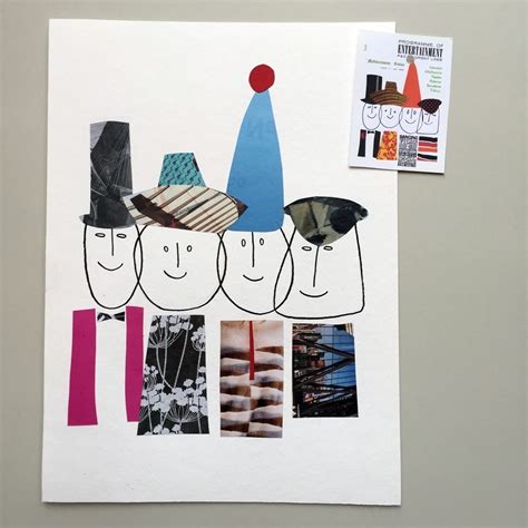 Make A Simple Collage · How To Make A Collages · Art On Cut Out Keep