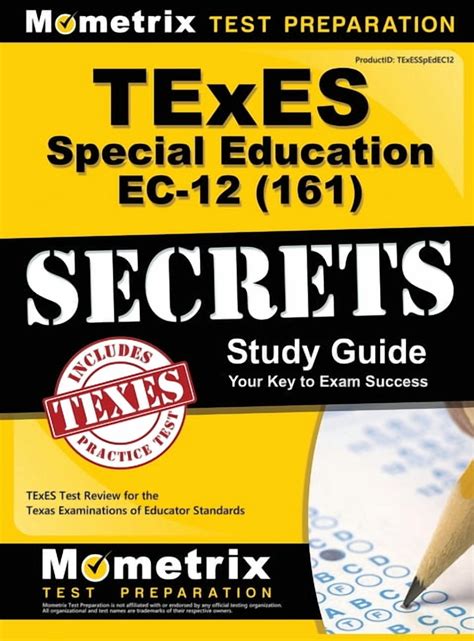 Texes 161 Special Education Ec 12 Exam Secrets
