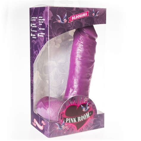 Pink Room Anton Realistic Dildo Purple Cm