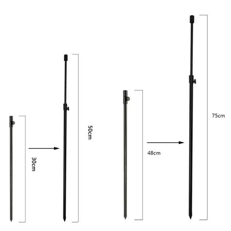 1 Packung Karpfen Angel Halter Rute Verstellbare Gr E Angelrute Pod